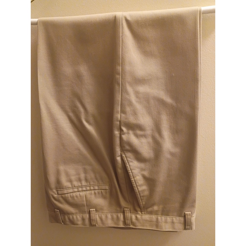 Jos. A. Bank Executive Collection Mens Khaki Chino Pants 38x30 Tan Cotton Twill